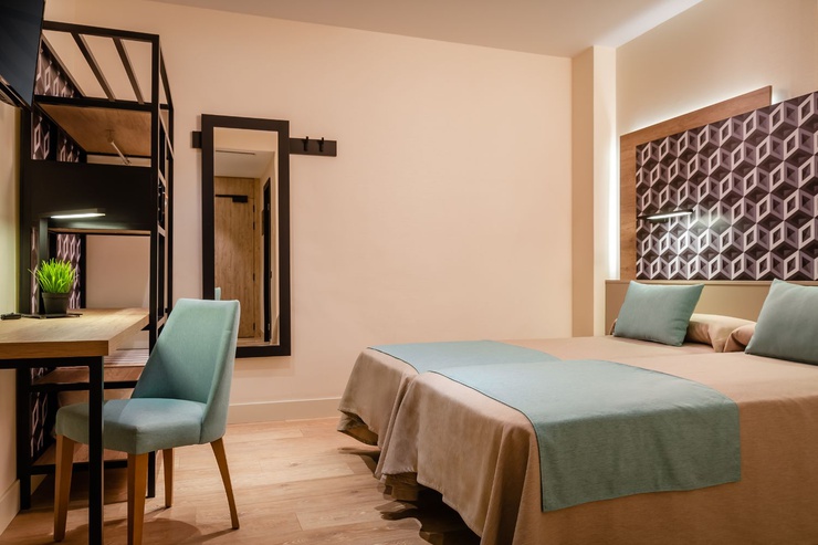 Chambre twin/double hôtel ronda house barcelone Chambre twin/double hôtel ronda house barcelone